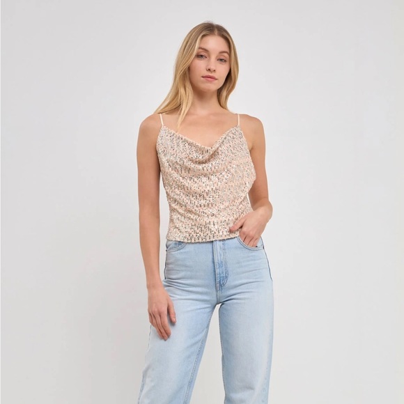 Endless Rose Sequin Camisole - Picture 2 of 4